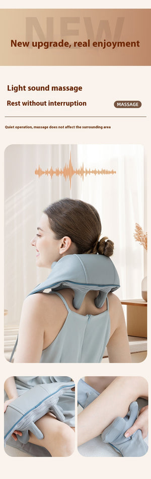 Shoulder Massage Instrument Neck Kneading Hot Compress Multifunctional Wireless