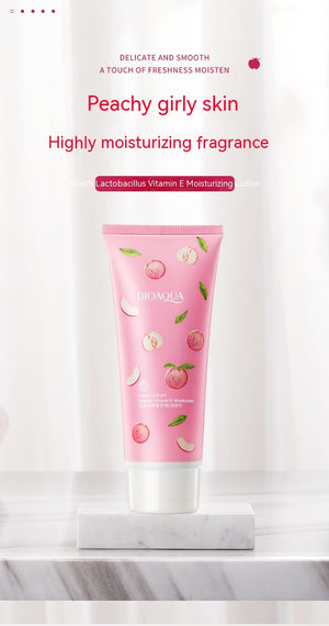 Peach Lactic Acid Bacteria Vitamin E Body Lotion Moisturizing Mild Body Lotion