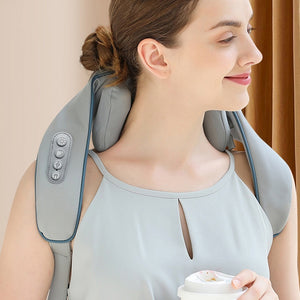 Shoulder Massage Instrument Neck Kneading Hot Compress Multifunctional Wireless